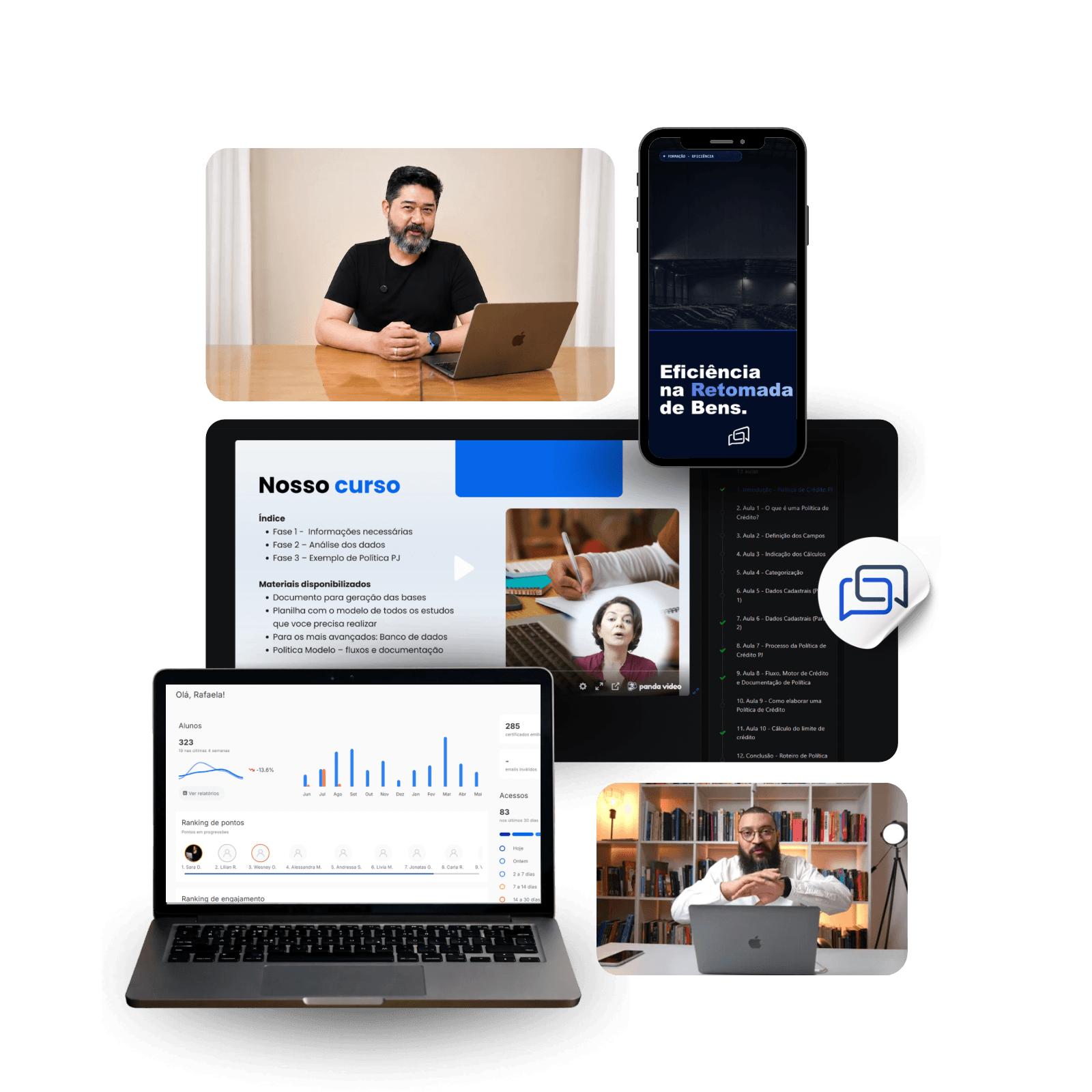 Interface da plataforma Tabelando com Tambellini